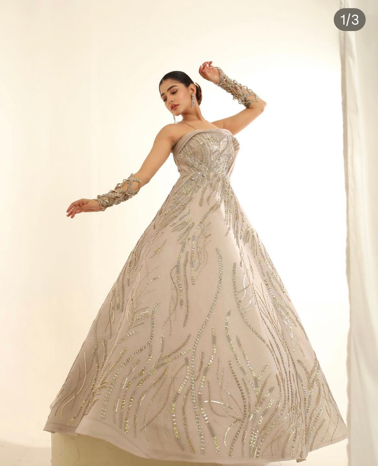 IVORY COUTURE BALL GOWN